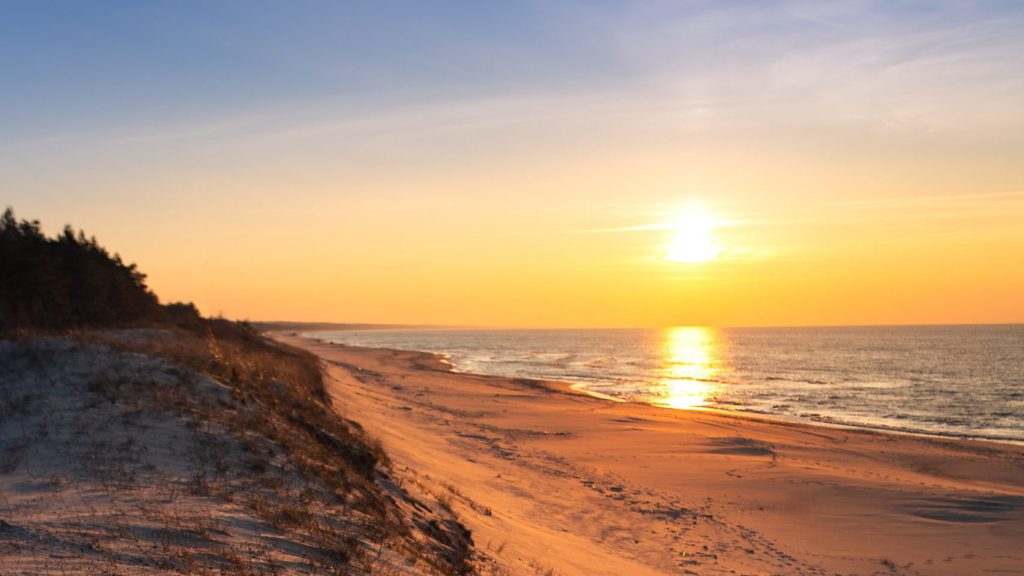 Mierzeja Wiślana miejsce na spacer